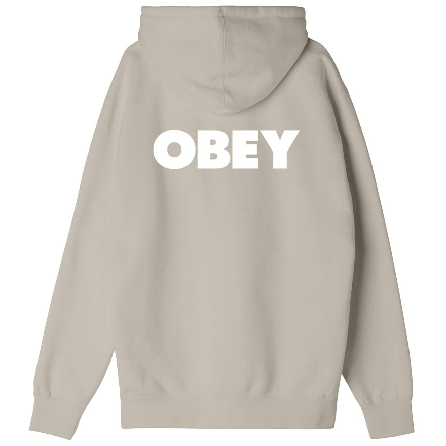 Obey Bold Hood - Silver Grey