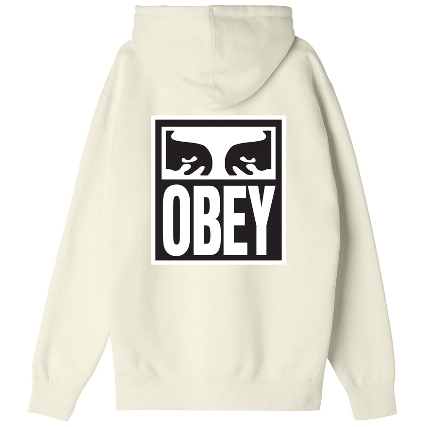 Eyes Icon Premium Pullover Hood - Unbleached