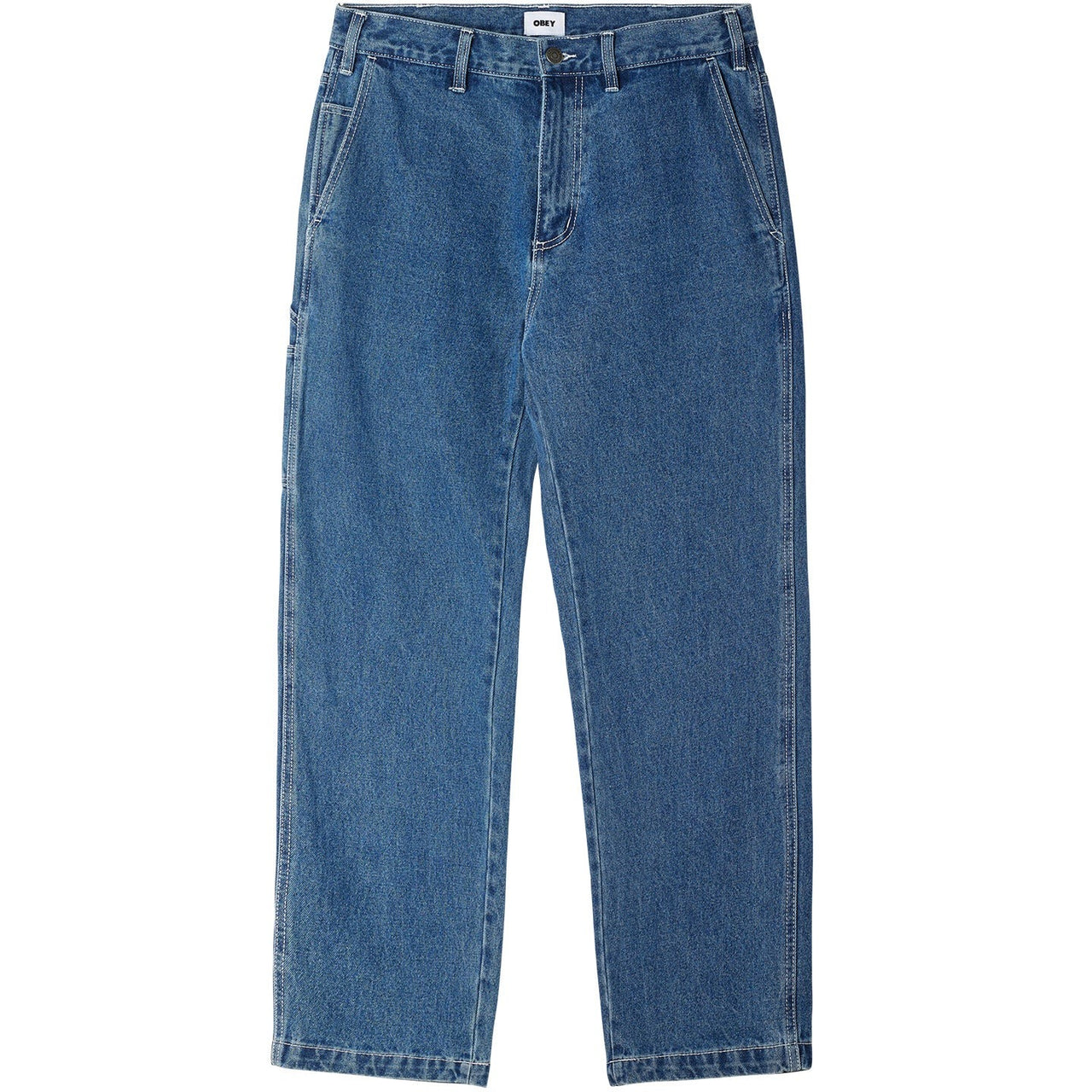 Obey Hardwork Carpenter Denim - Stonewash Indigo