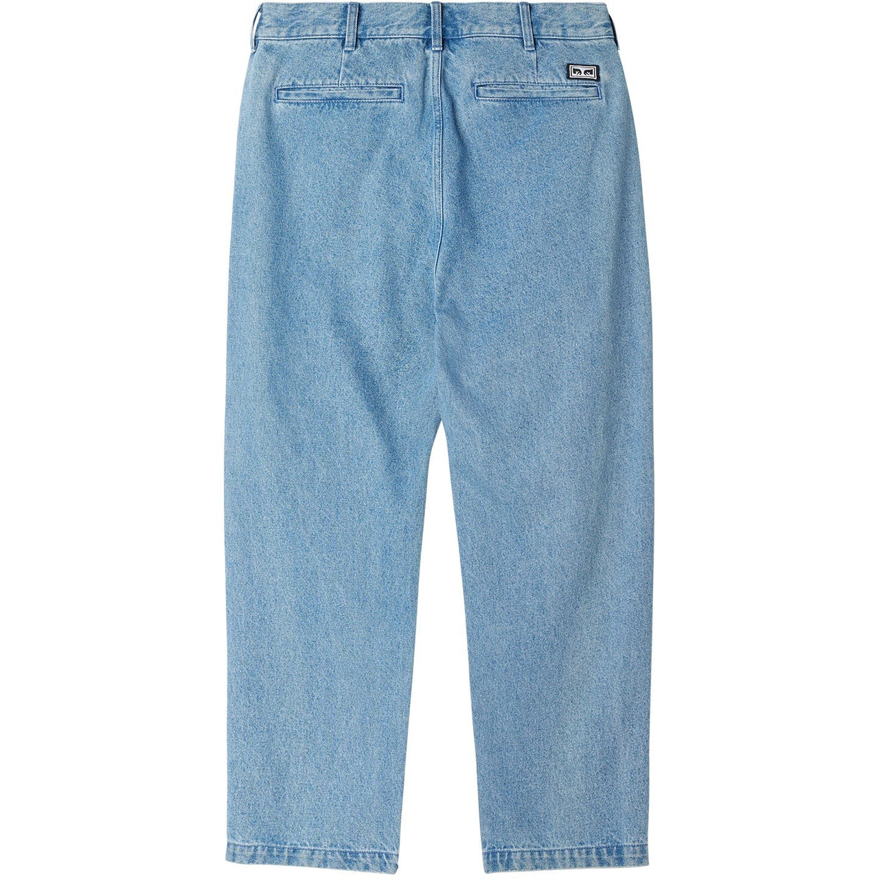 Obey Fubar Pleated Denim - Light Indigo
