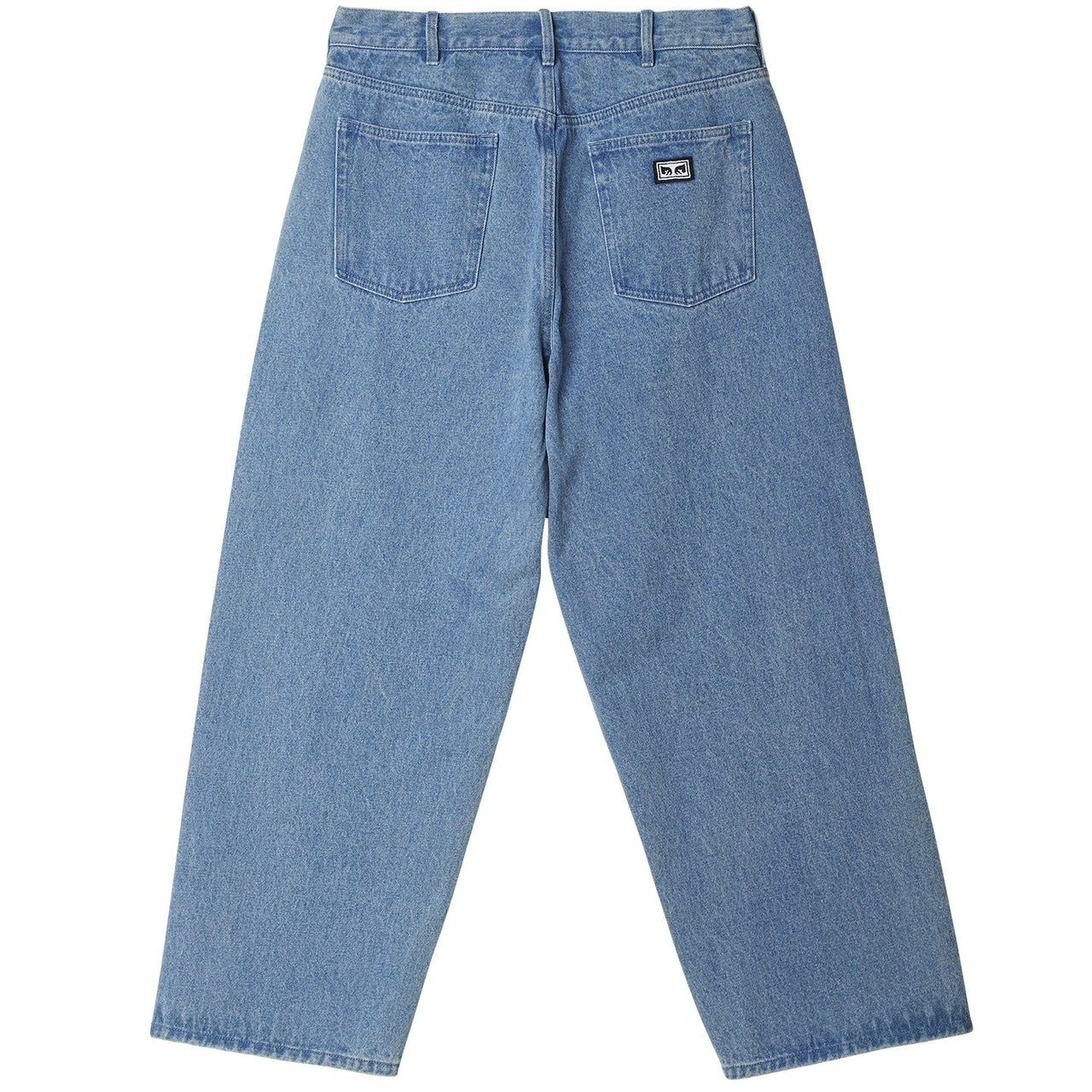 Obey Bigwig Baggy Denim - Light Indigo