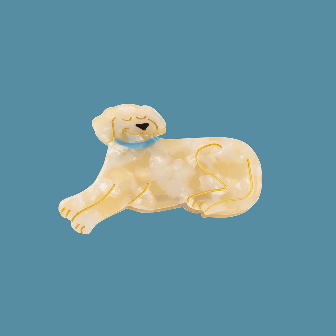 Coucou Suzette Pinza para el pelo - Golden Retriever