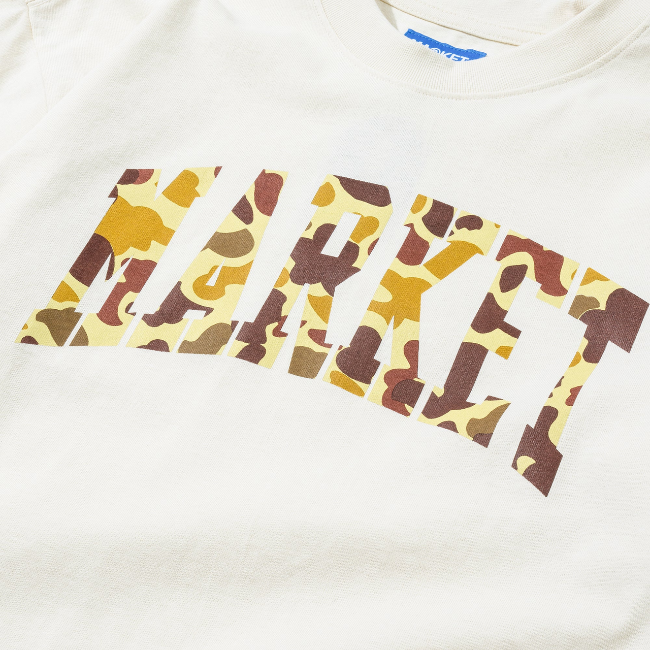 Market Duck Camo Arc T-Shirt - Ecru