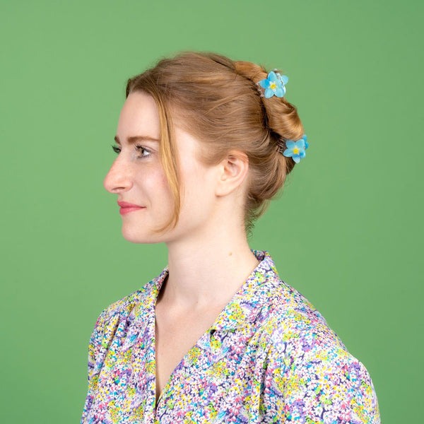 Pinza para el pelo - Mini Myosotis