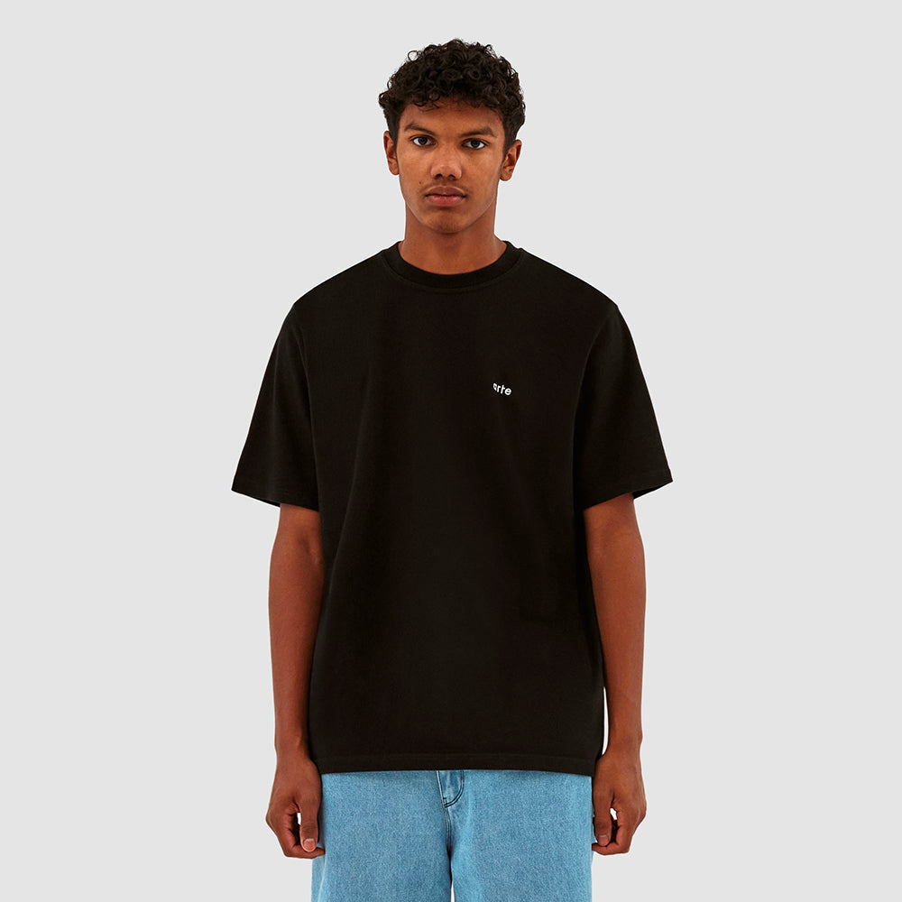 Teo Back Multi Runner T-shirt - Black