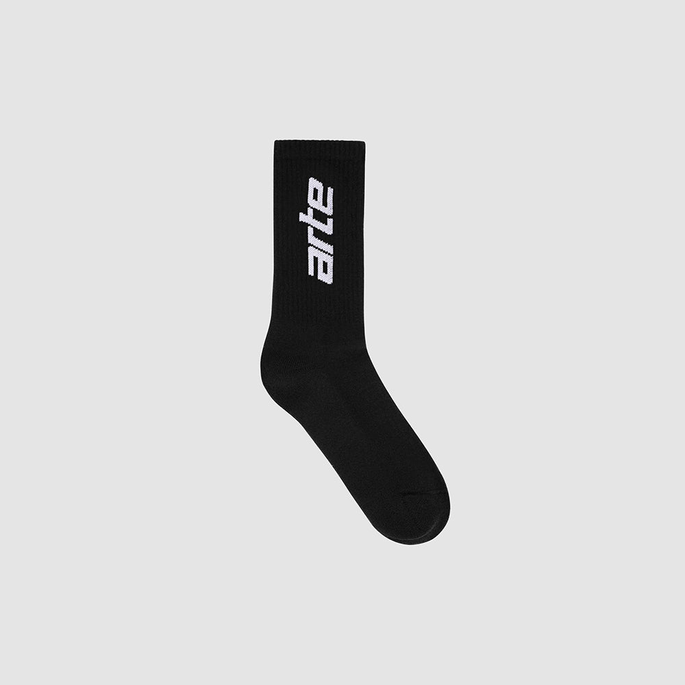 Arte Vertical Socks - Black