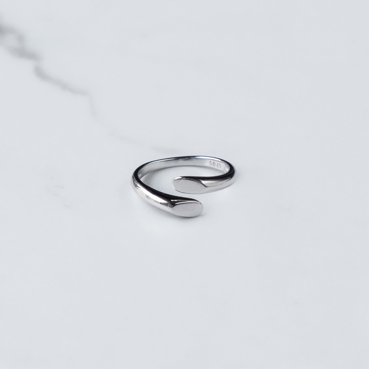 Anillo Ajustable Plateado