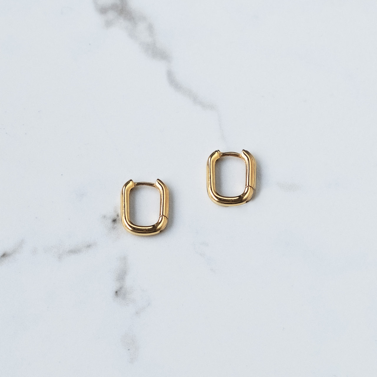 Aros Mosquetón Pequeño Oro