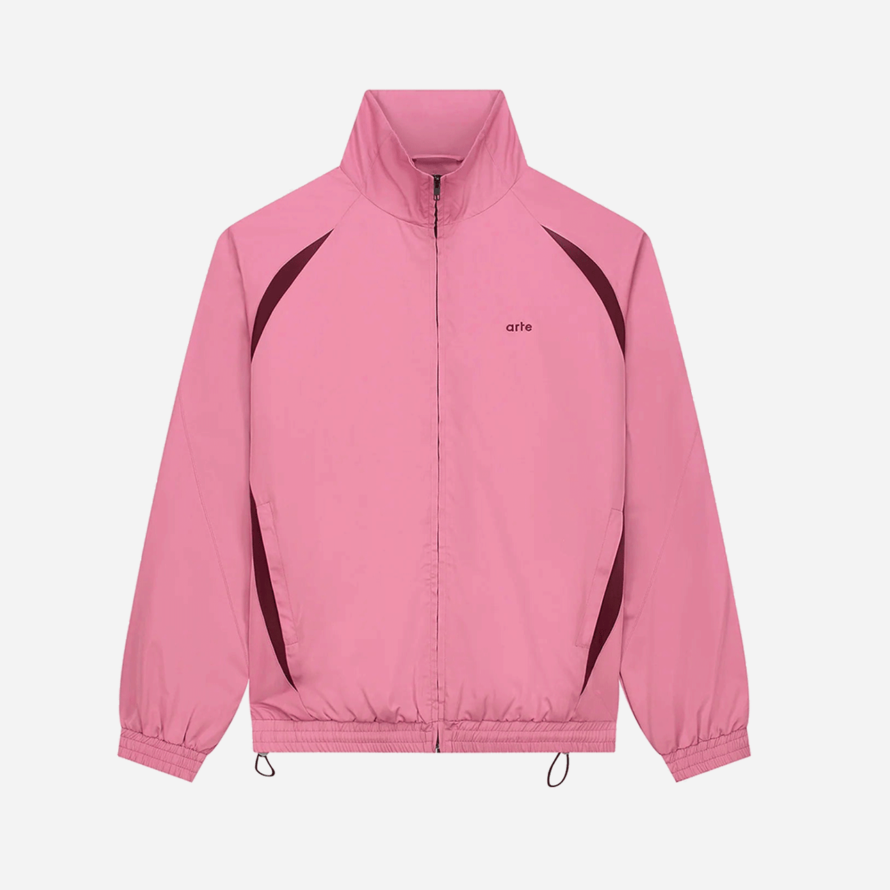 Arte Two-tone Tracksuit Jacket - Pink