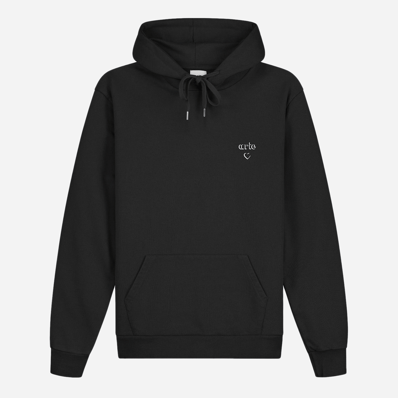 Arte Heart Hoodie - Black