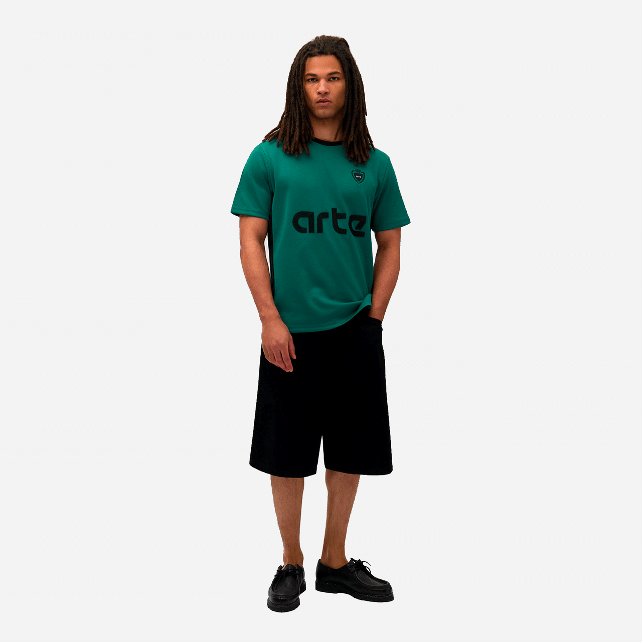 Arte Football T-Shirt - Green