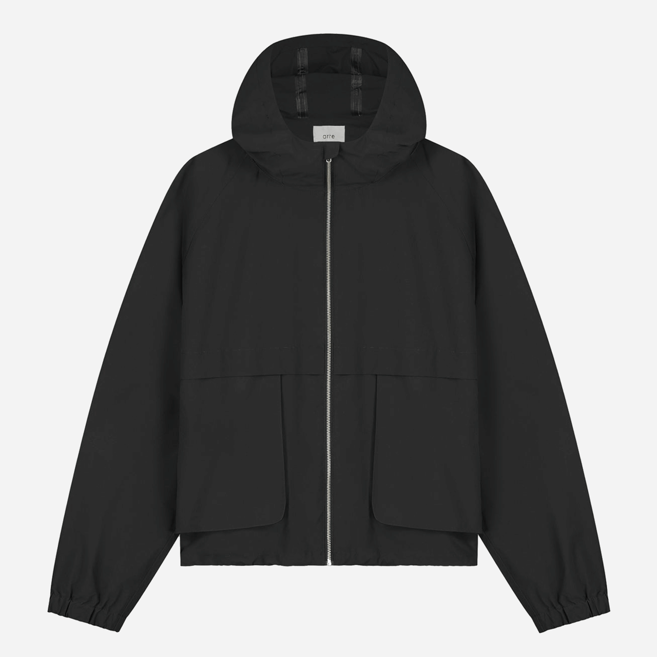 Arte Bird Logo Anorak - Black