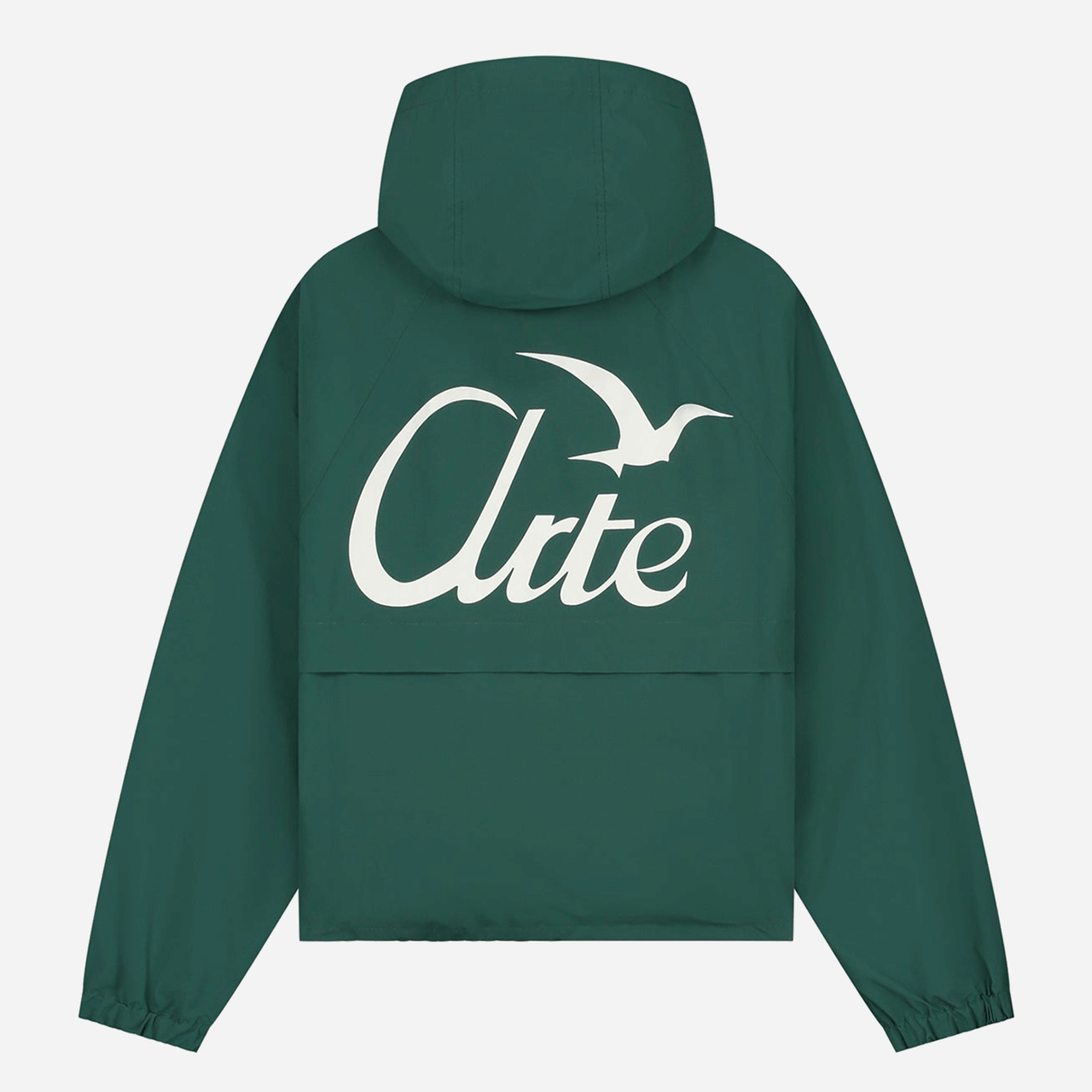 Arte Bird Logo Anorak - Green