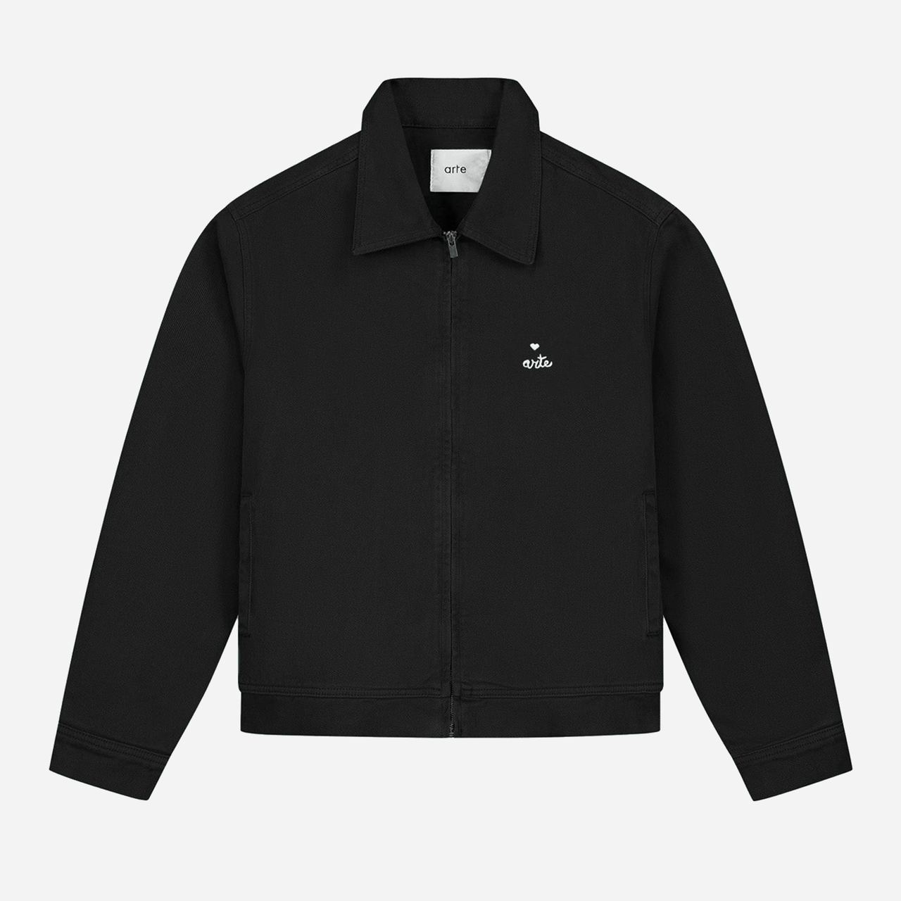 Arte Heart Logo Jacket - Black