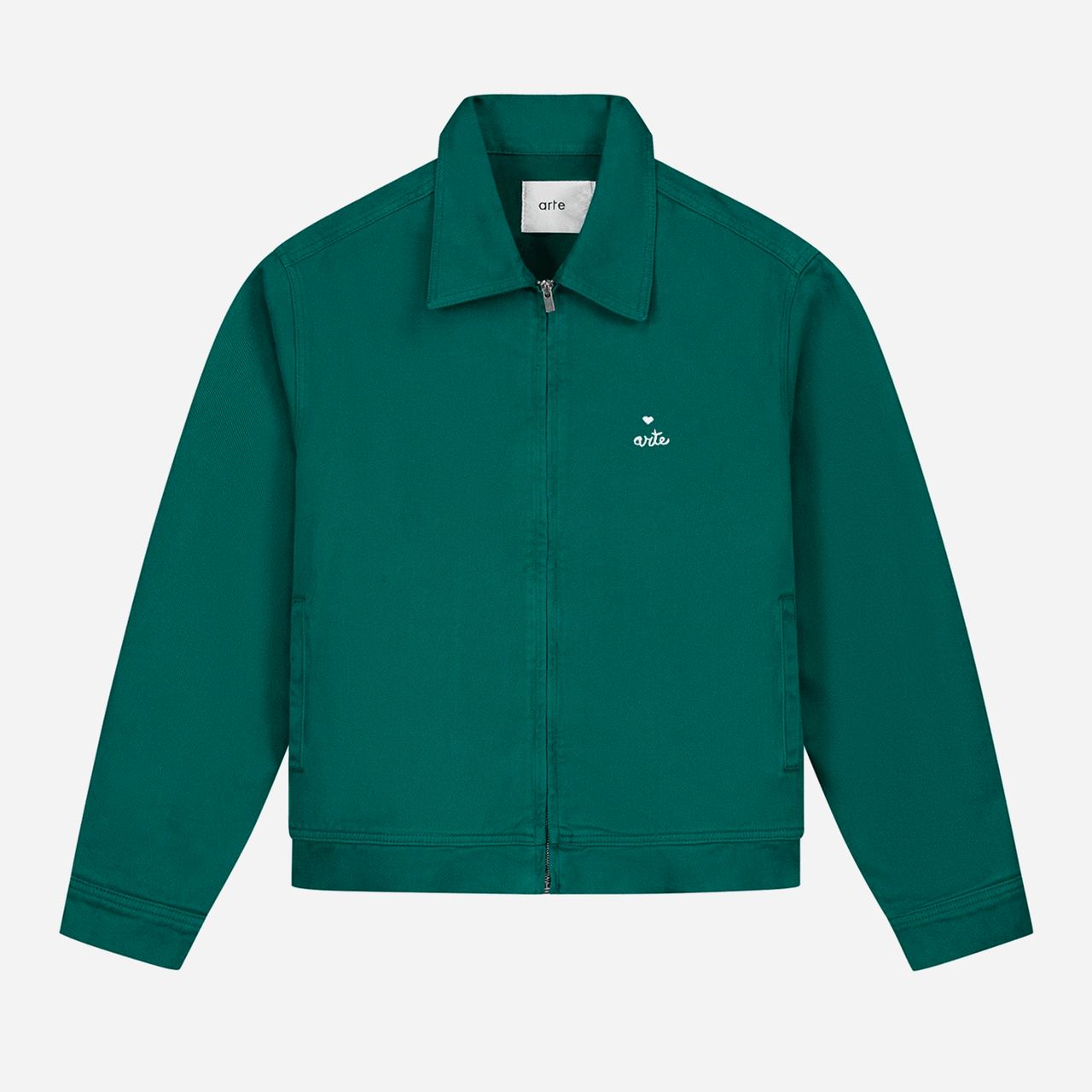 Arte Heart Logo Jacket - Green