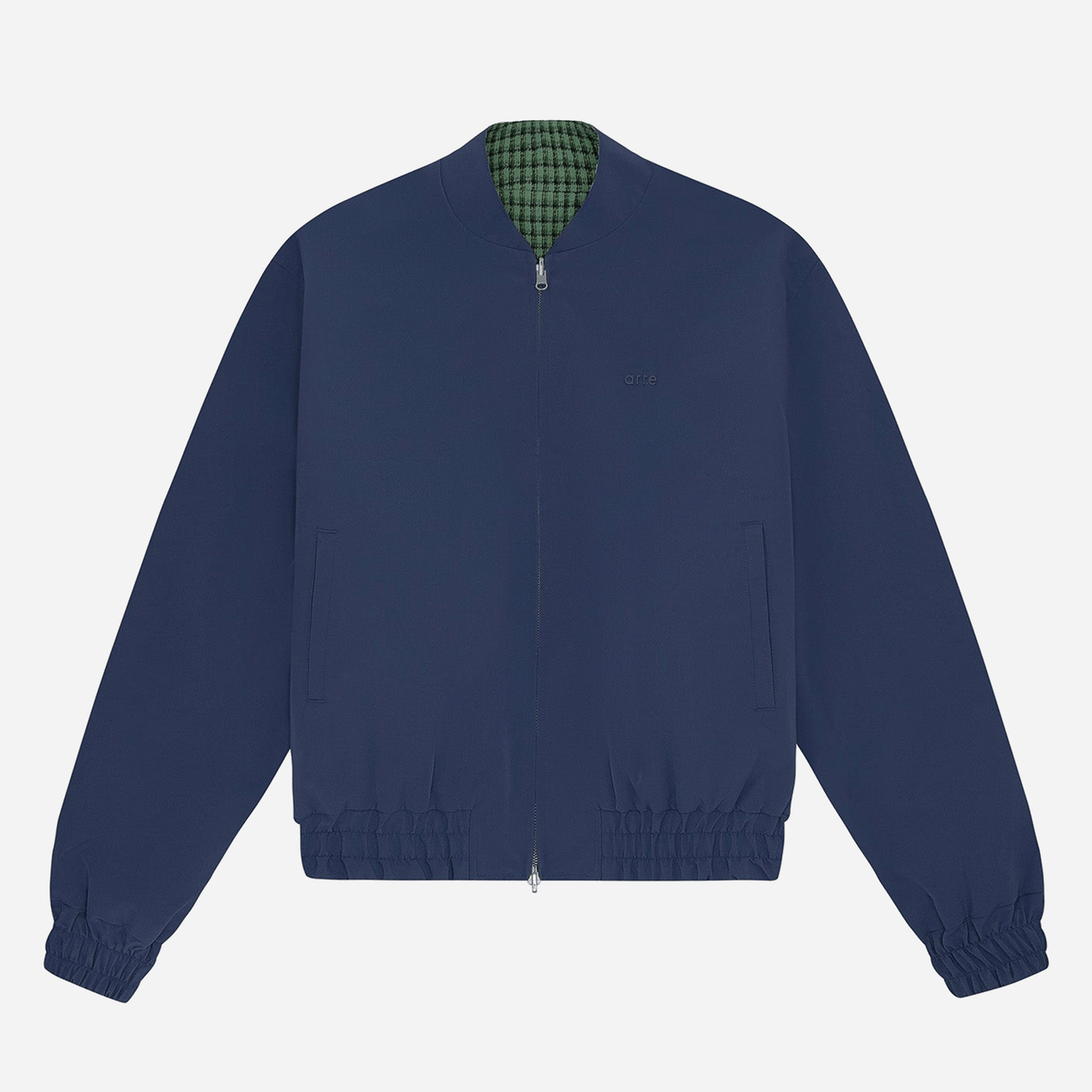 Arte Reversible Nylon Jacket - Navy