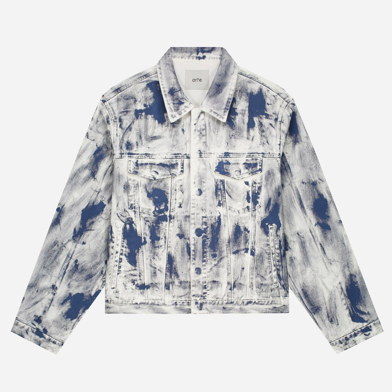 Arte Paint Jacket - White
