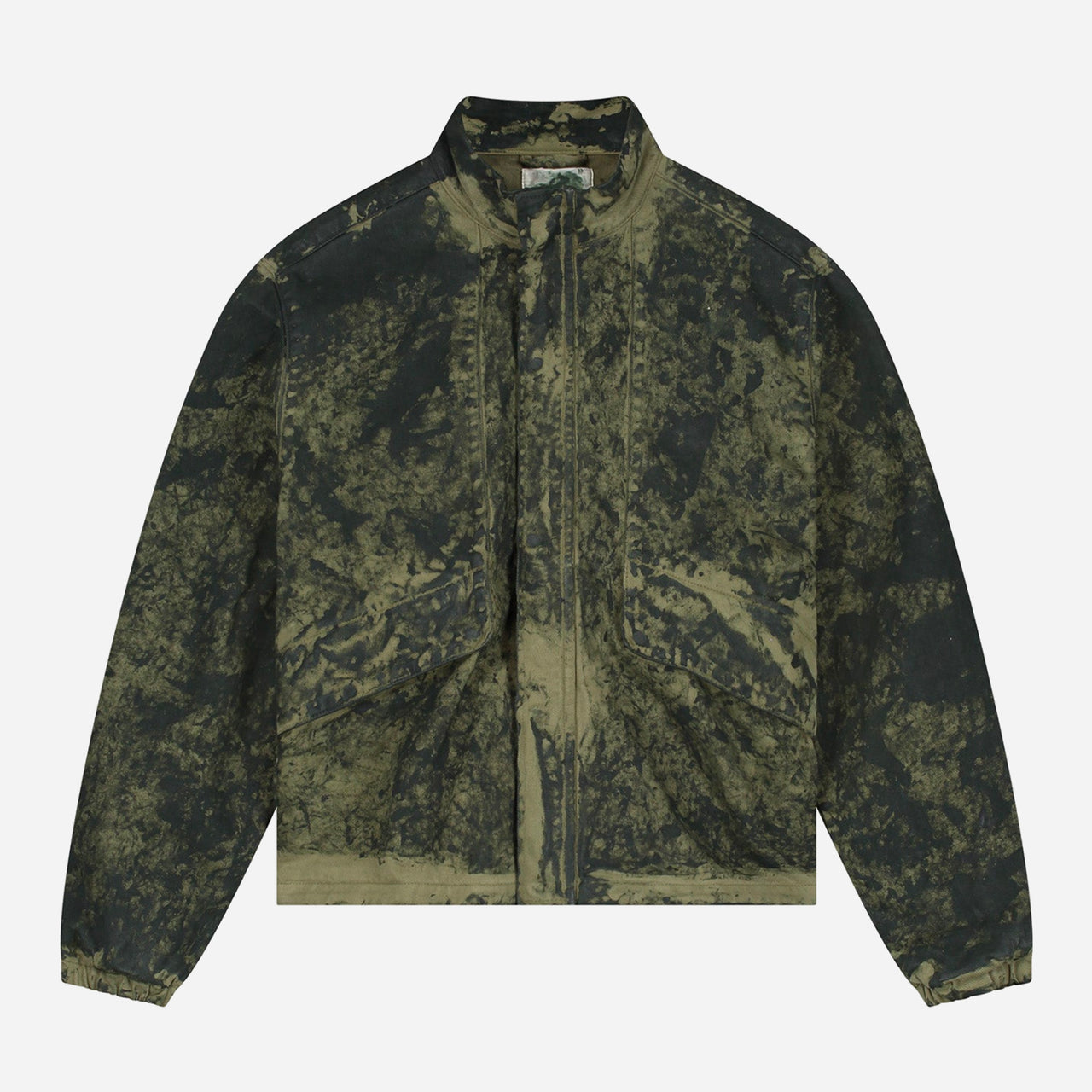 Arte Allover Paint Jacket - Green