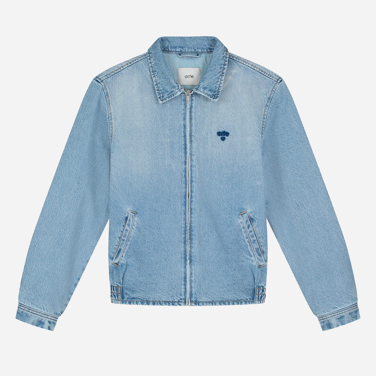 Arte Heart Logo Jacket - Bleach