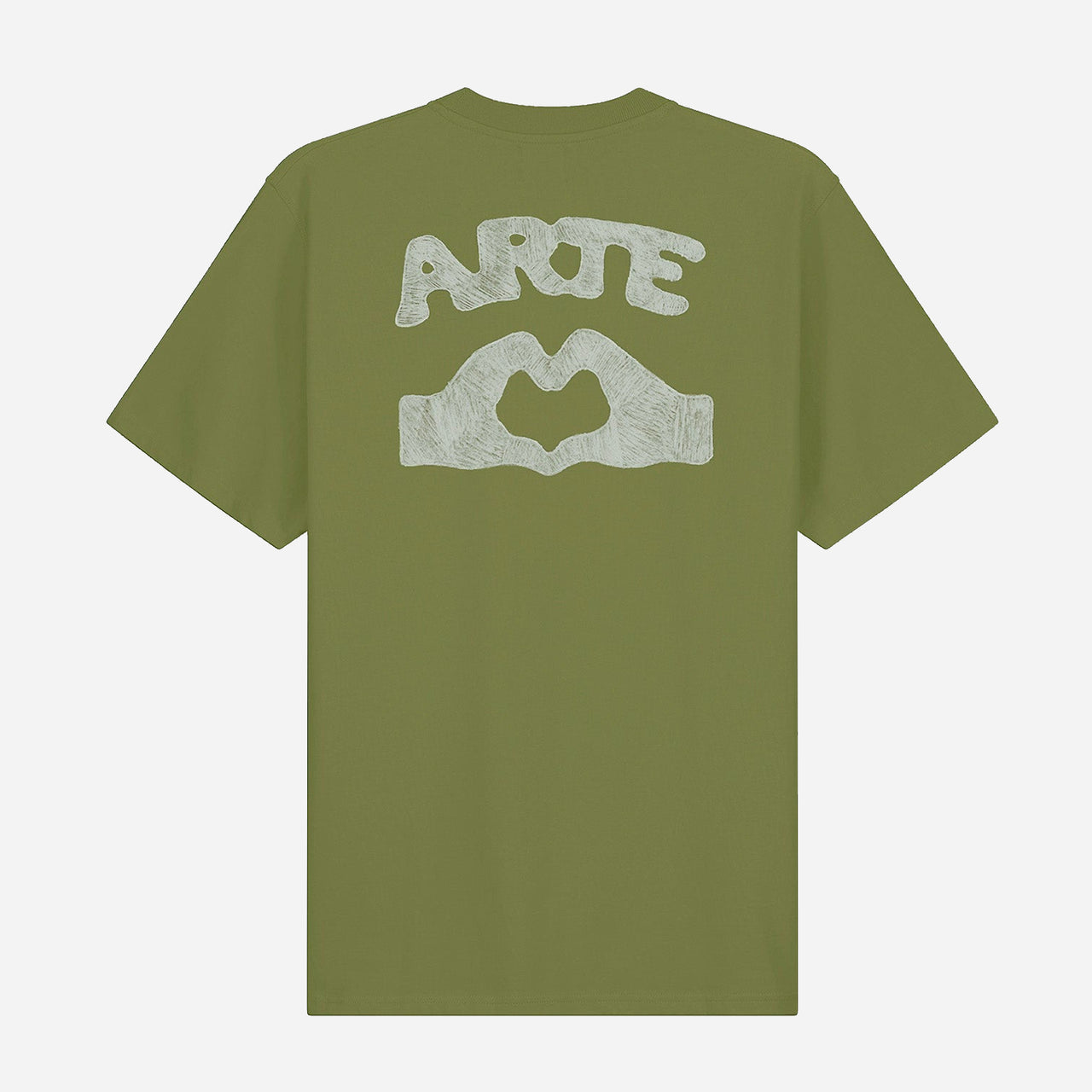 Arte Diels Scribble T-Shirt - Green