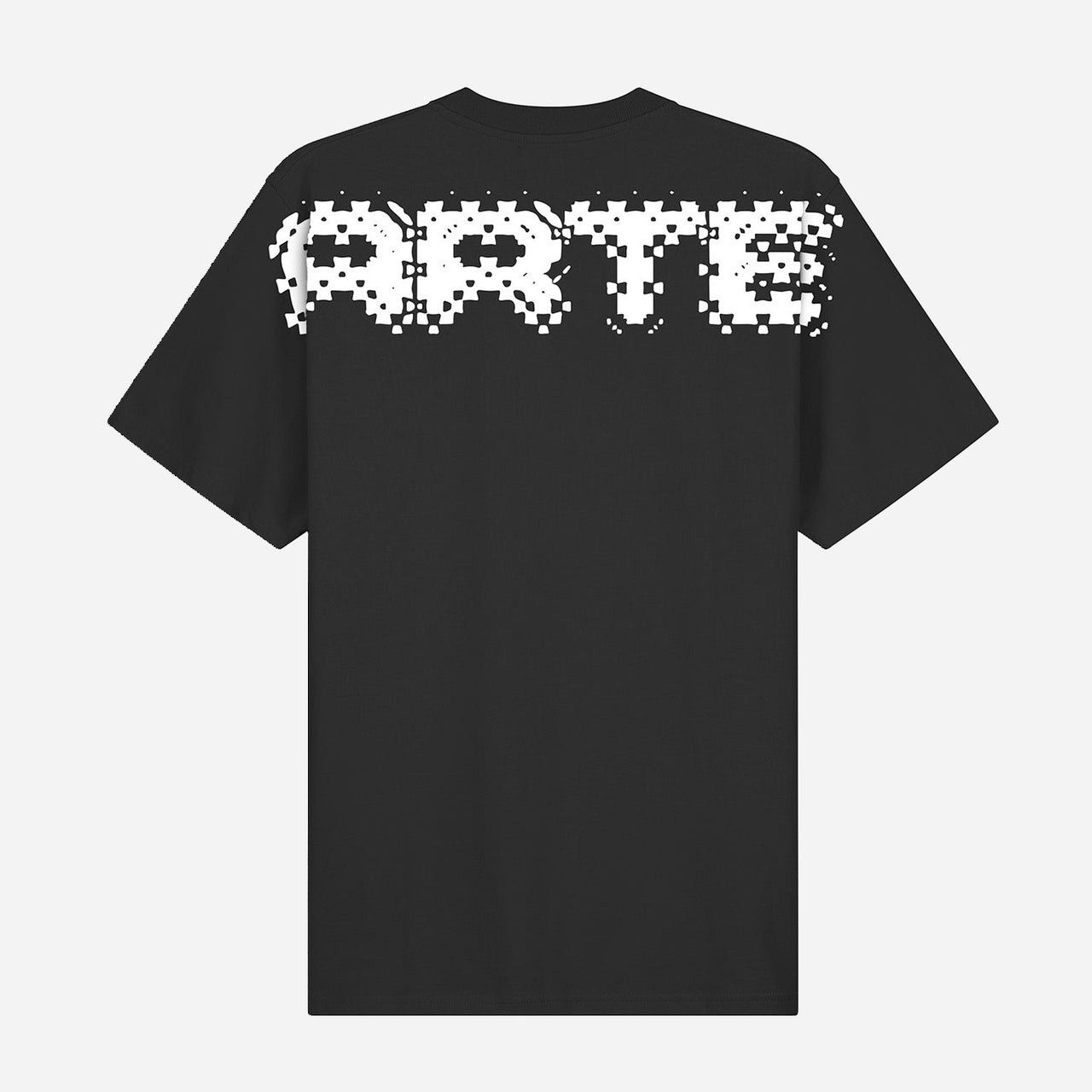 Arte Pixel Back T-Shirt - Black