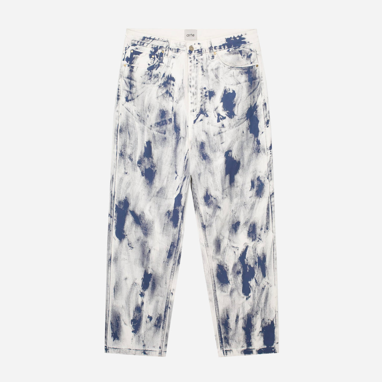 Arte Paint Pants - White