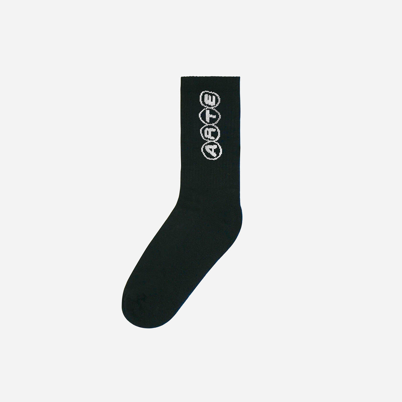 Arte Circle Logo Socks - Black