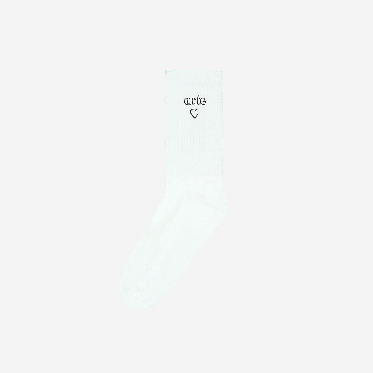 Arte Heart Logo Socks - White