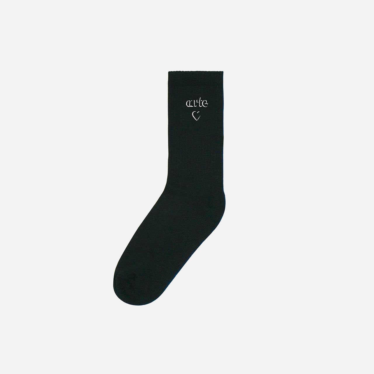 Arte Heart Logo Socks - Black