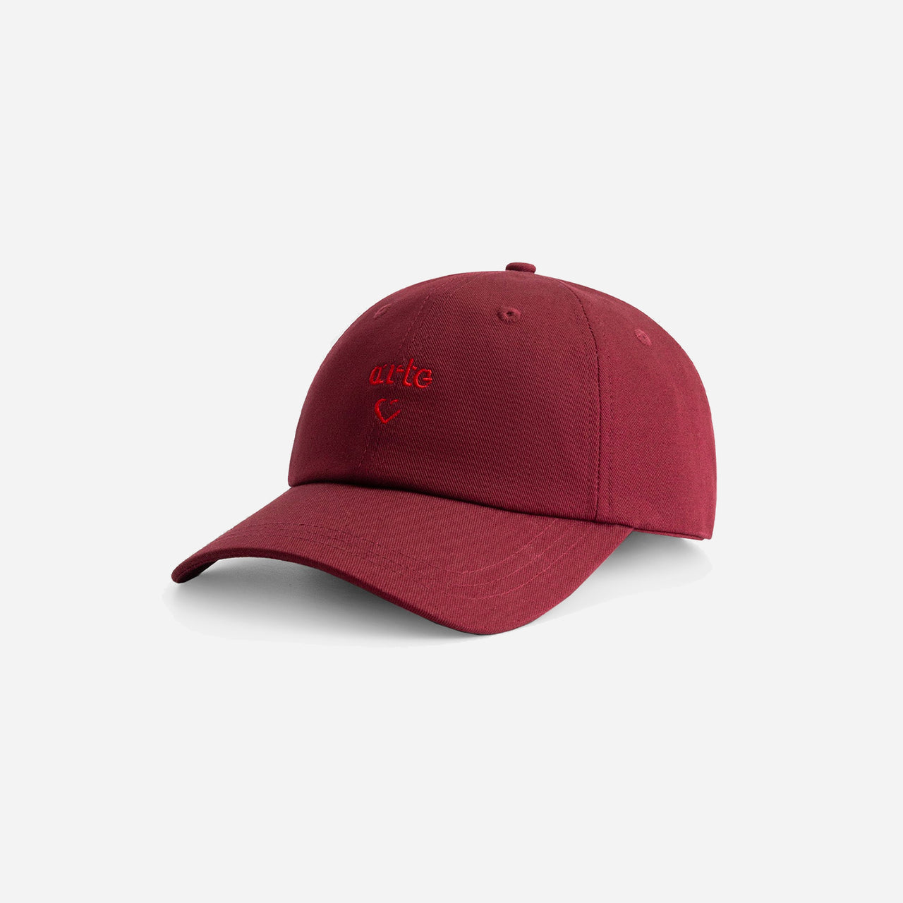 Arte Heart Logo Cap - Bordeaux