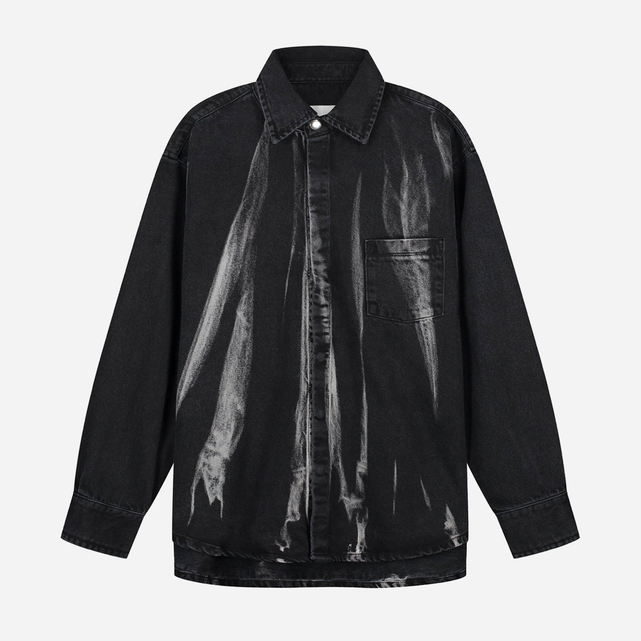 Arte Denim Shirt - Black Denim