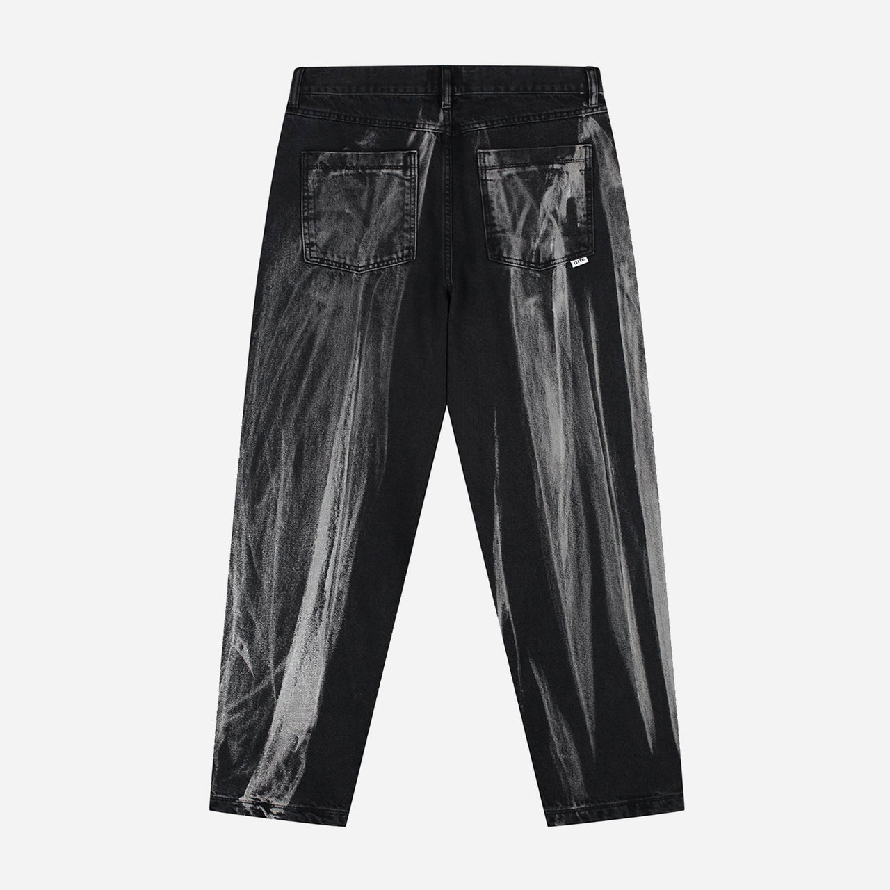 Arte Washed Jeans Pants - Black Denim