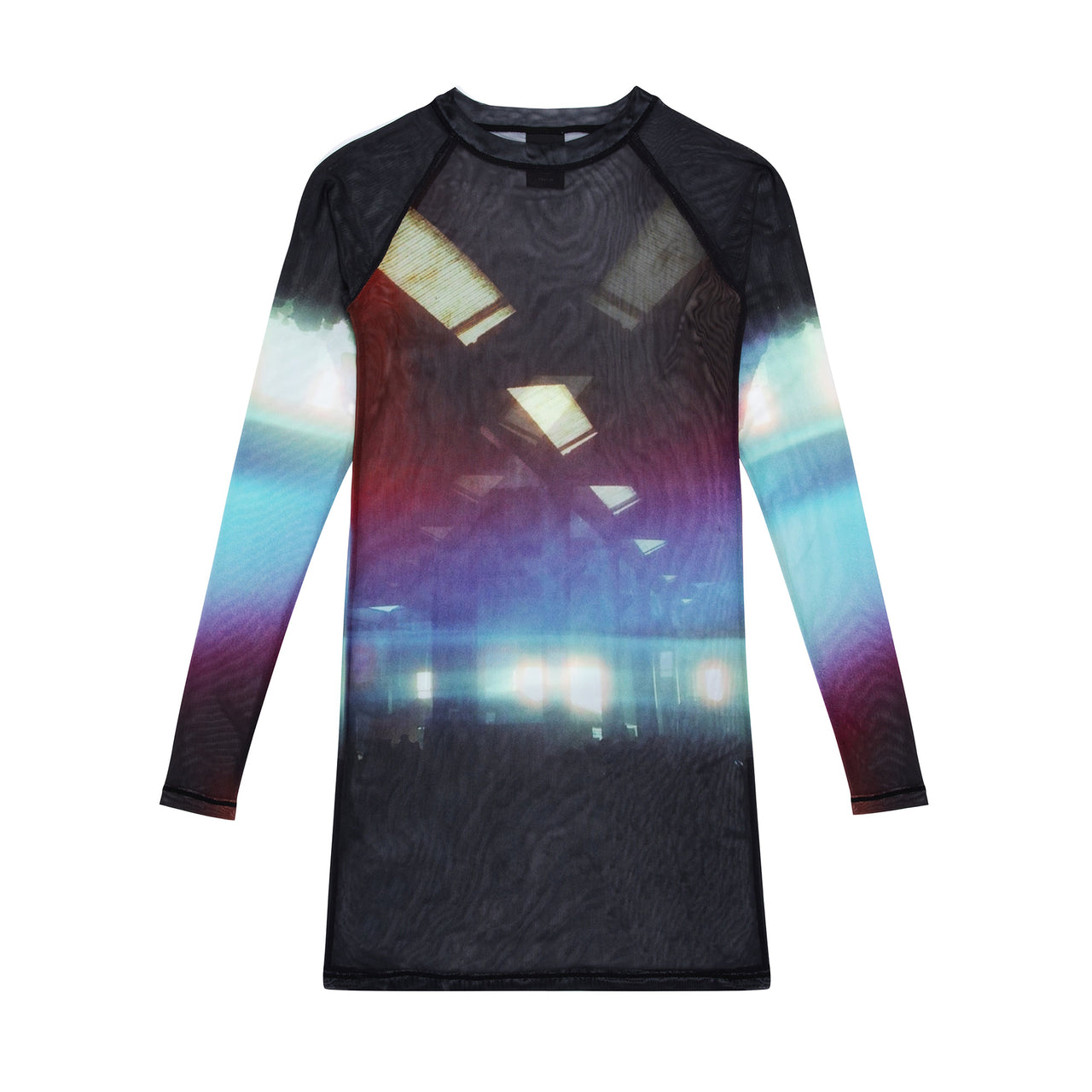 Boiler Room Lausanne Mesh Dress Multi