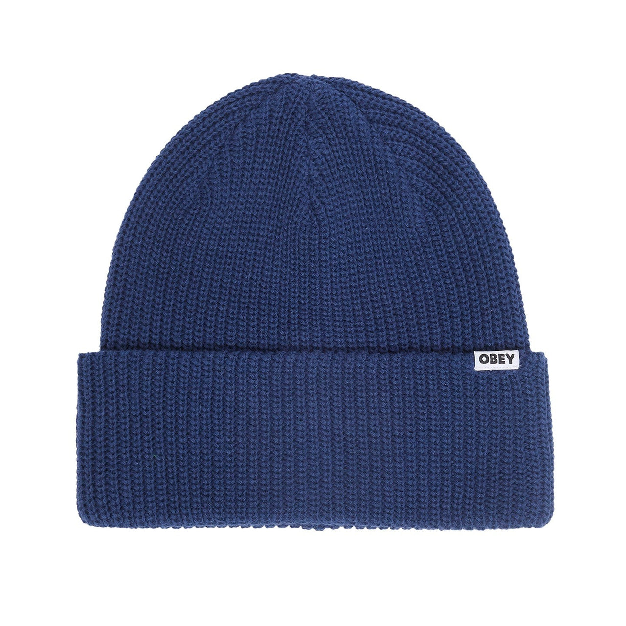 Obey Bold Organic Beanie - Academy Navy