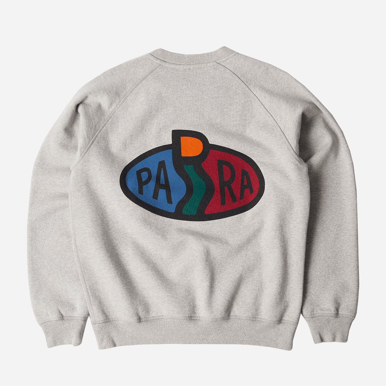 By Parra Legs Logo Crew Neck Sweatshirt - Heather Grey