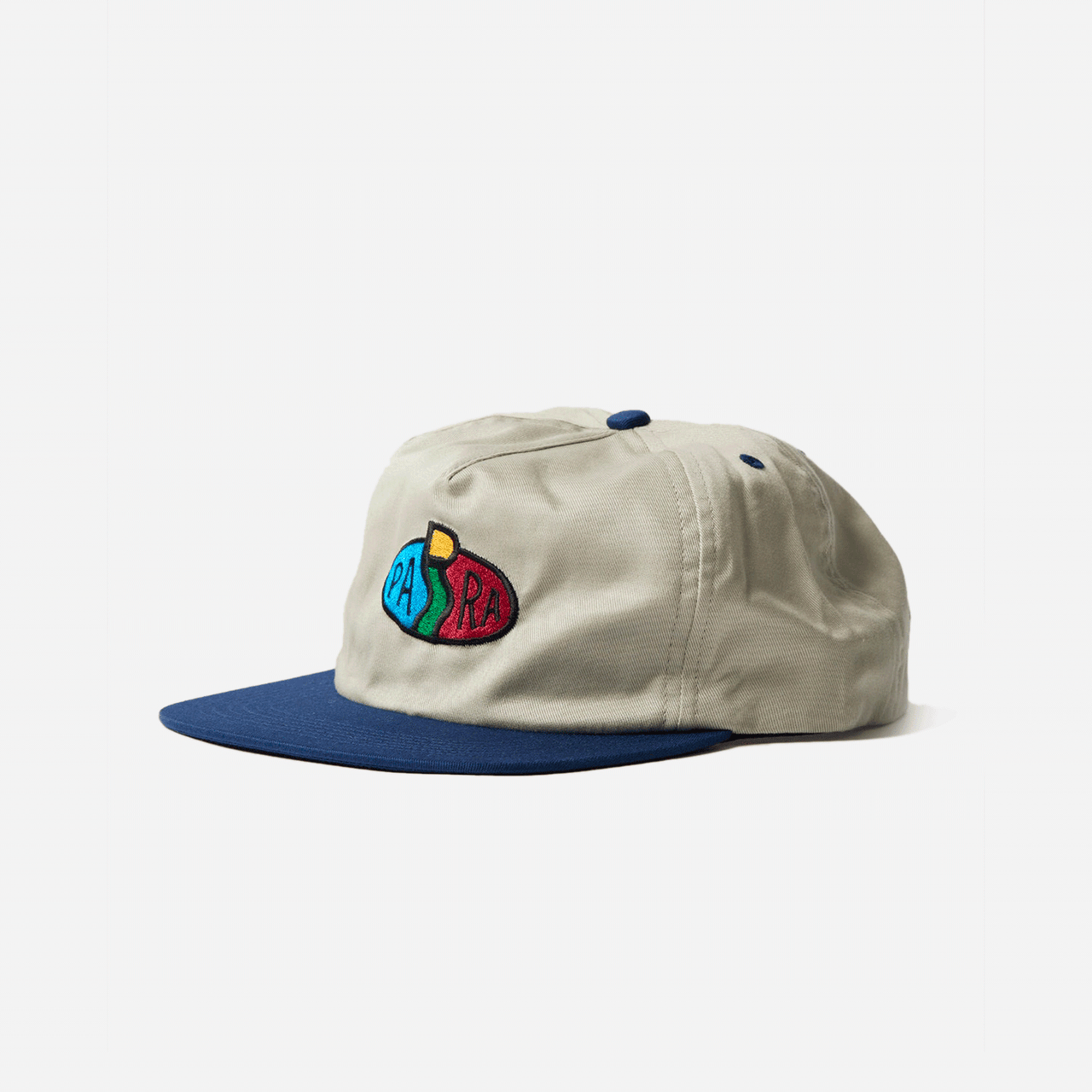 By Parra Legs Logo 5 Panel Hat - Off White