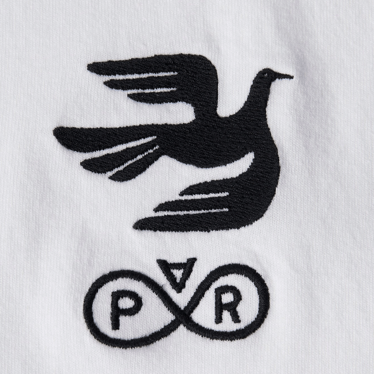 By Parra Infinite Bird Logo T-Shirt - White