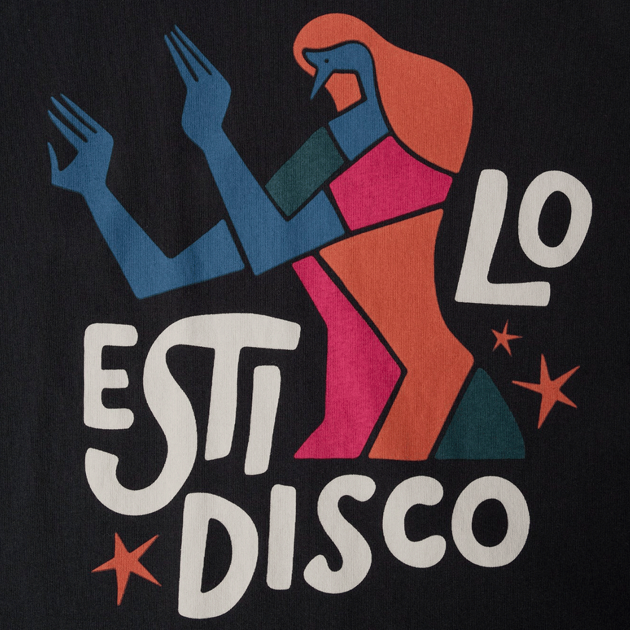 By Parra Estilo Disco T-Shirt - Black