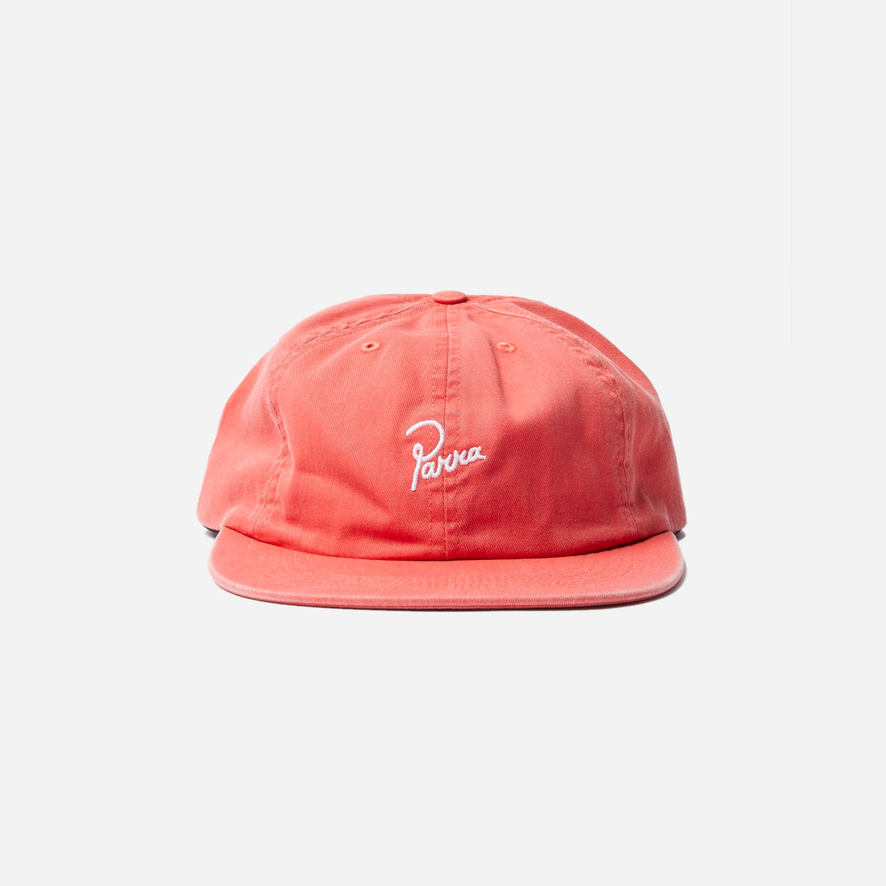 By Parra Signature 6 Panel Hat - Washed Out Red
