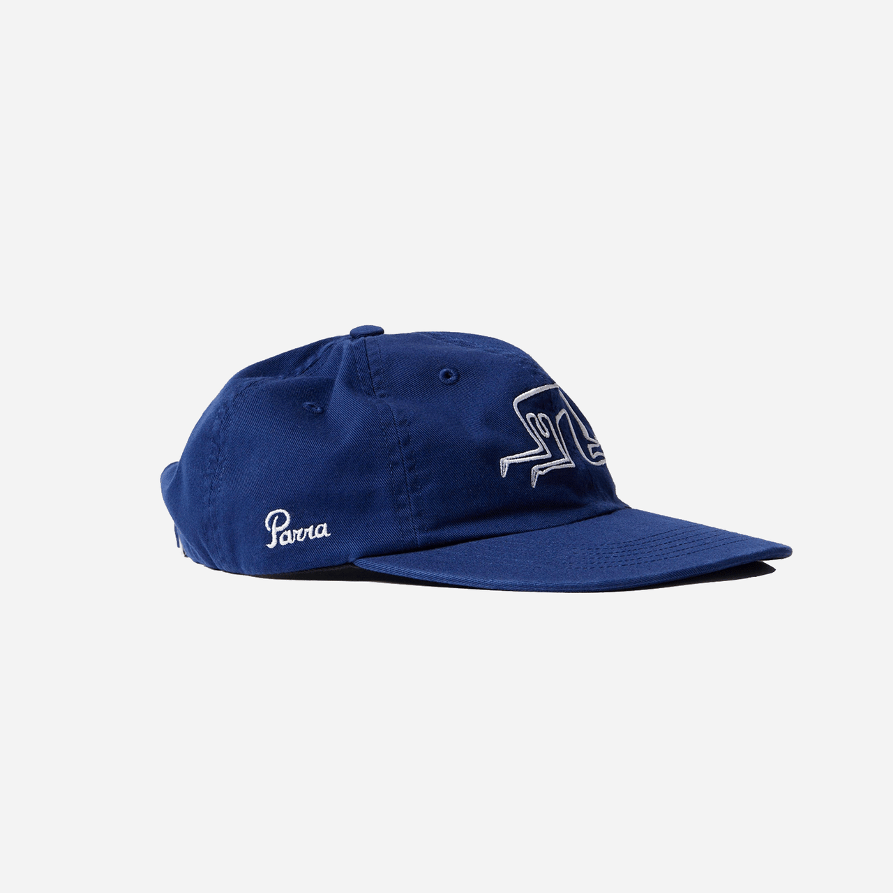 By Parra Mid Career 6 Panel Hat - Blue