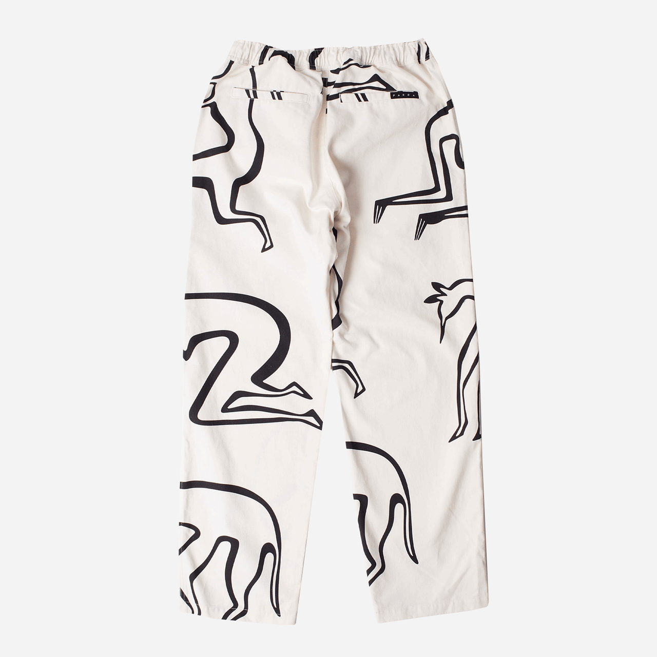 By Parra Yoga Walks Pants - White