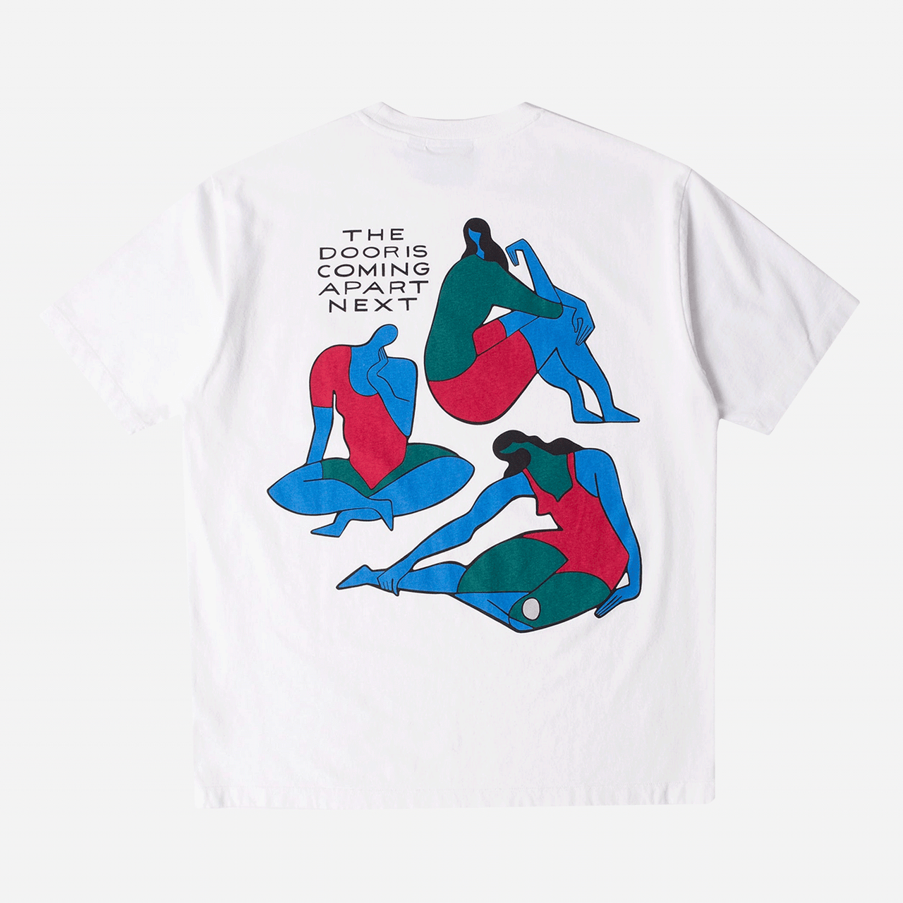 By Parra The Broken Door T-Shirt - White