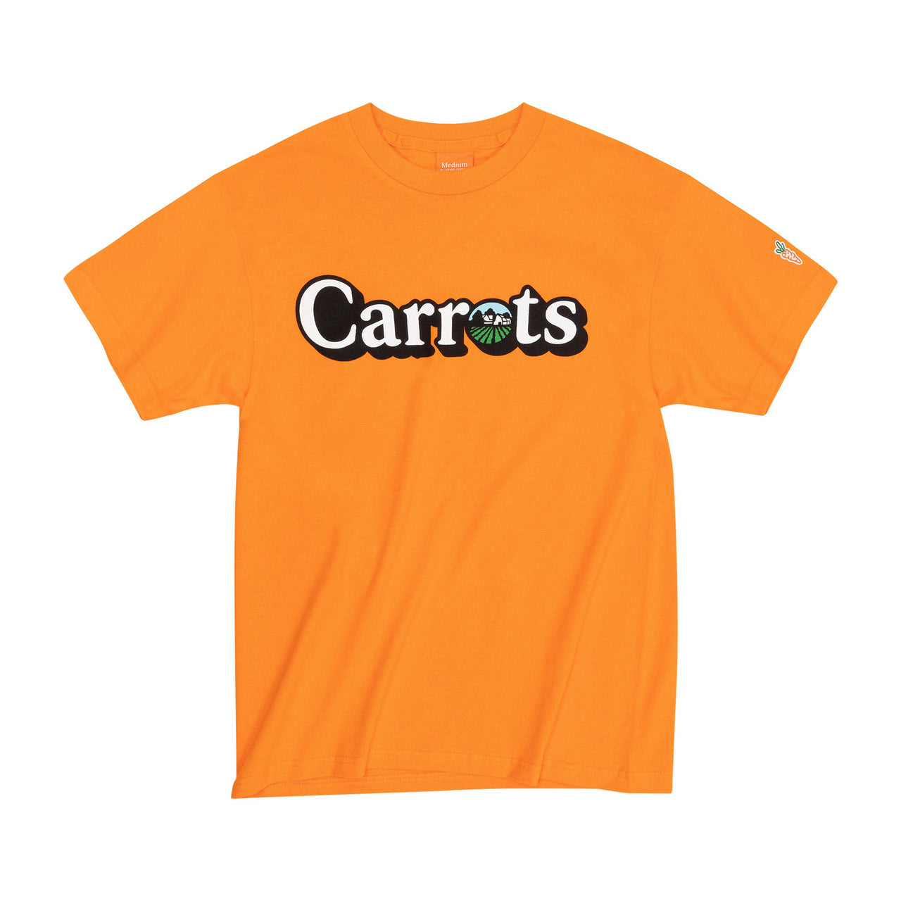 Wordmark Farms T-Shirt - Orange