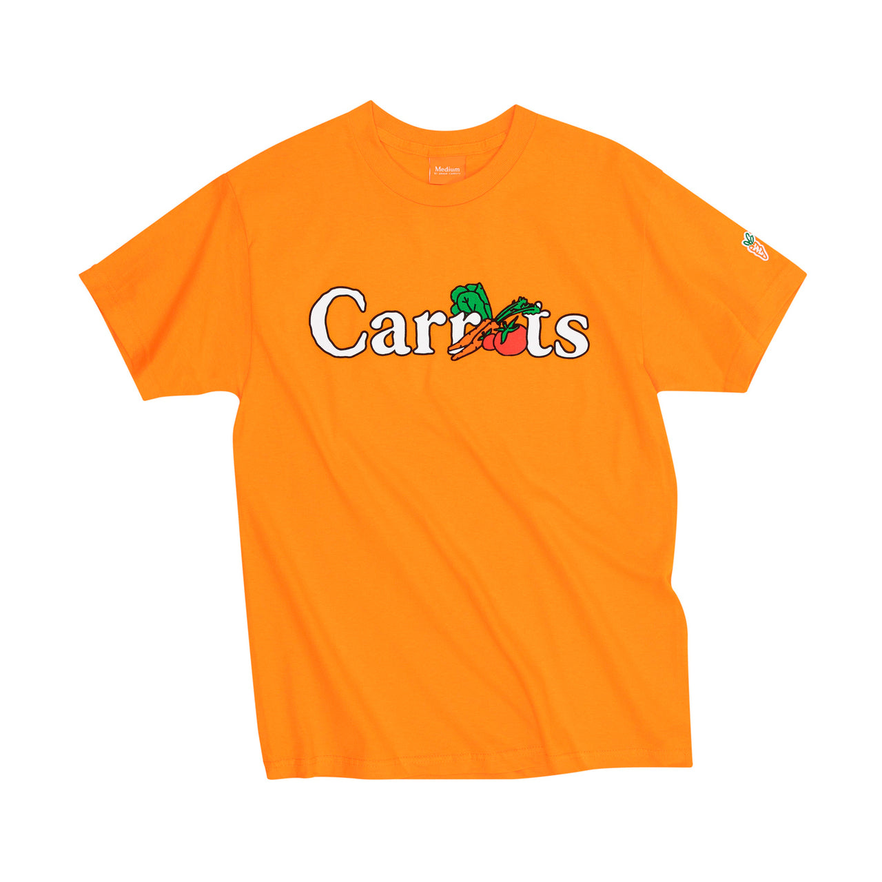 Wordmark T-Shirt - Orange