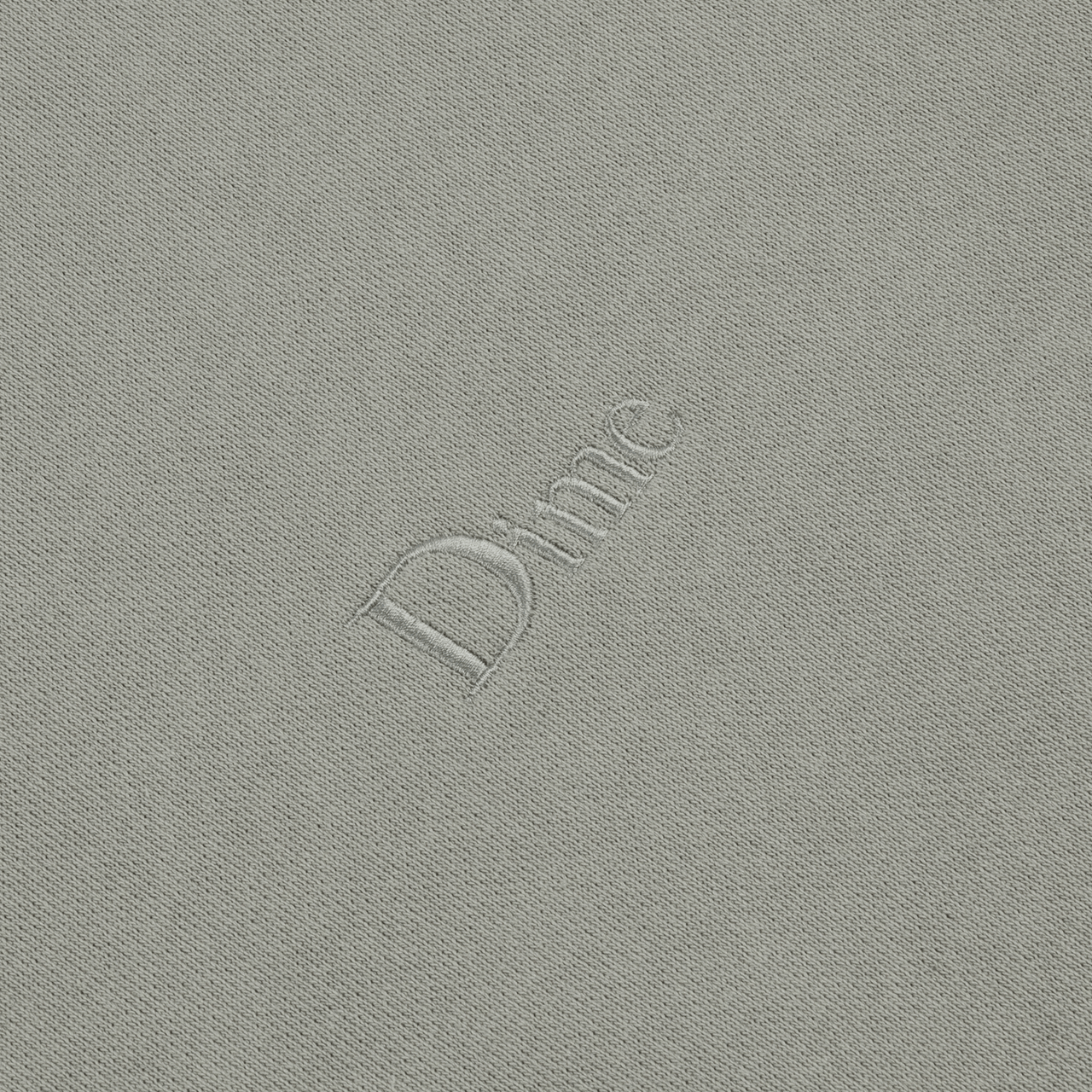 Dime Classic Small Logo Crewneck - Gravel