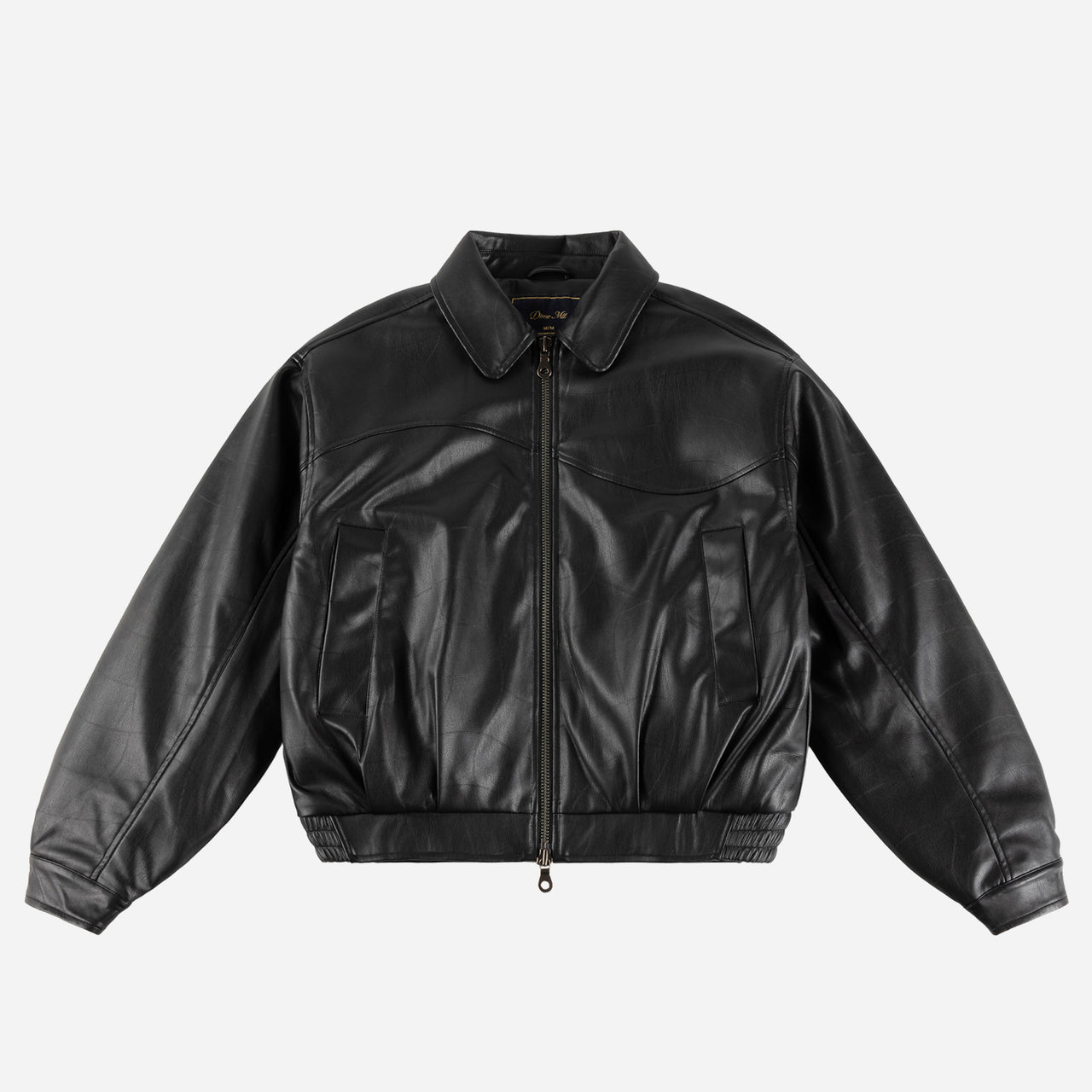 Dime Debossed Wavy Jacket - Black