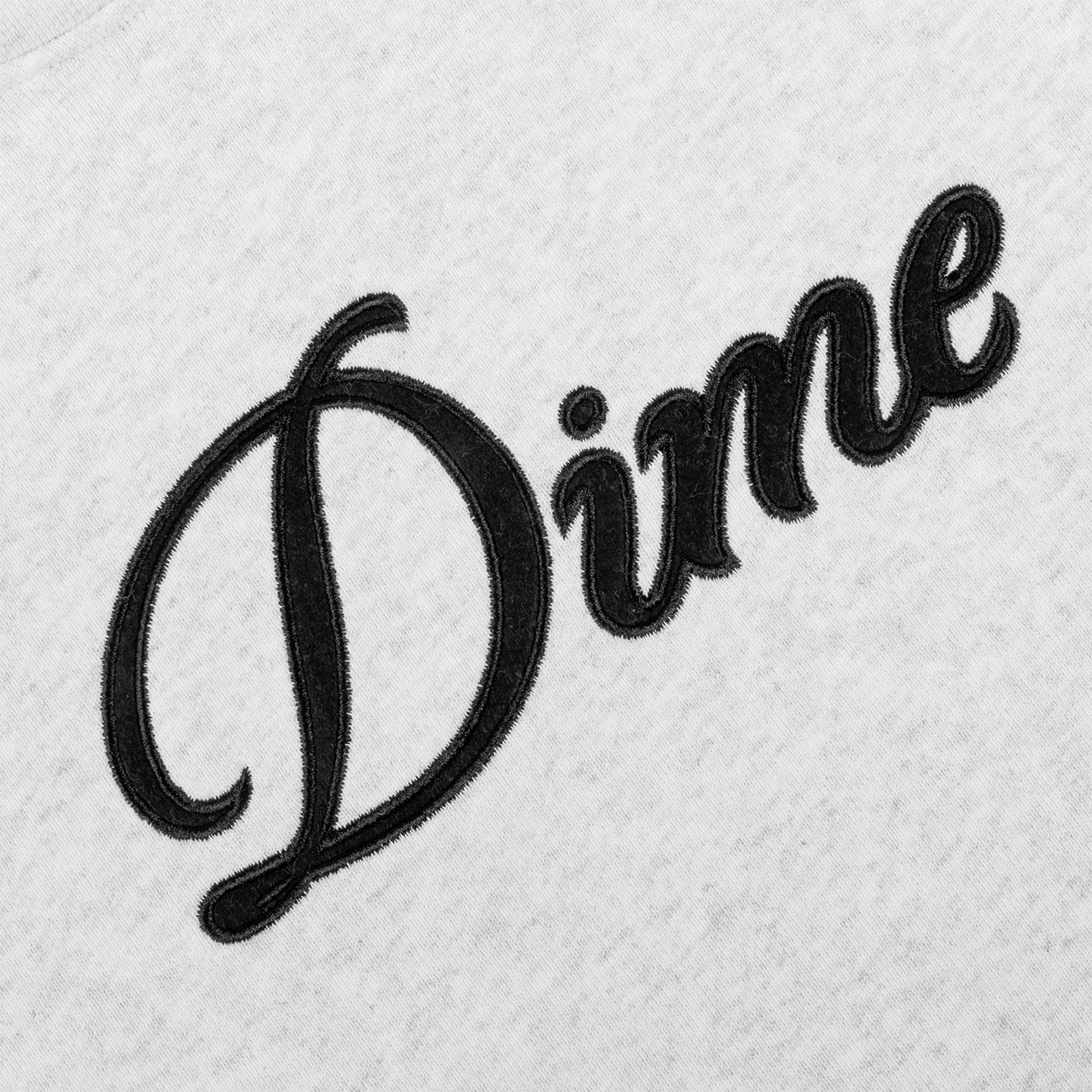 Dime Cursive Hoodie - Ash