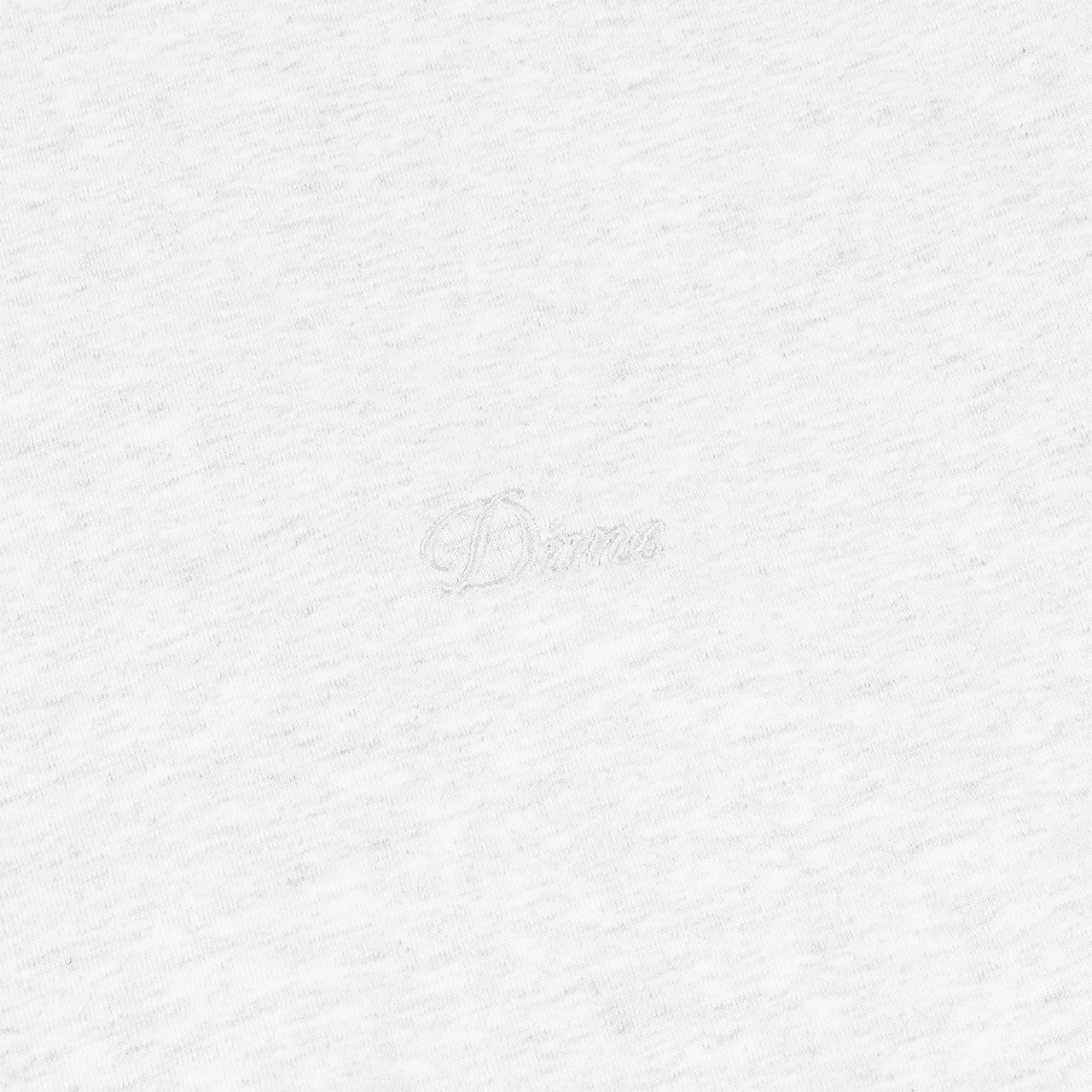 Dime Cursive Small Logo T-Shirt - Ash