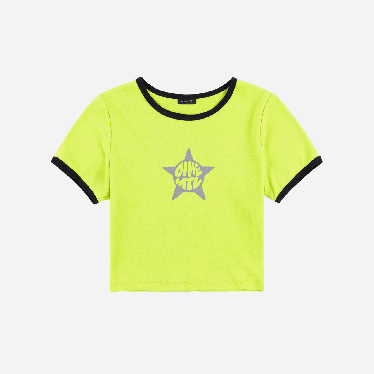 Dime Star Baby T-Shirt - Lime