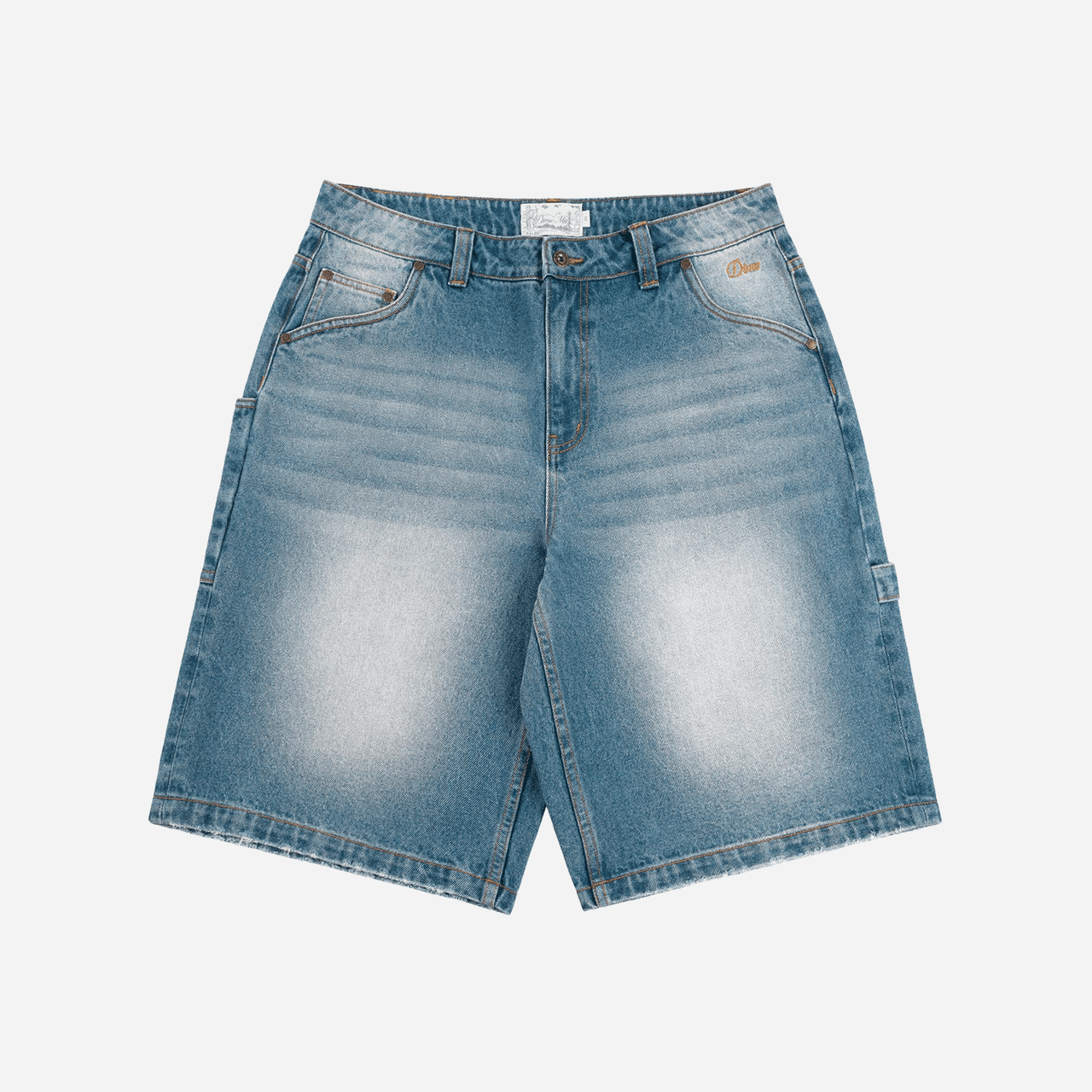 Dime Classic Denim Shorts - Sandblasted Indigo